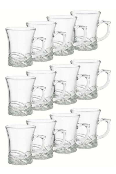 ALQANNAS Luxury crystal tea set, 12 pieces
