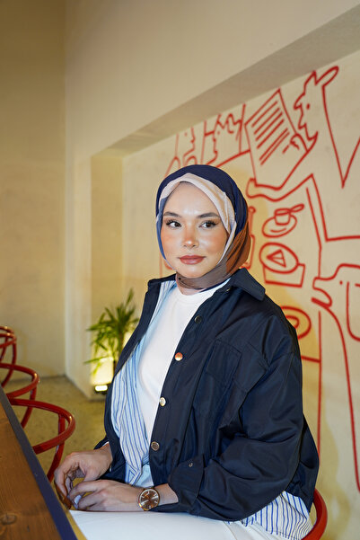 Akel Ανοιξιάτικο κασκόλ Νέο μοτίβο έναρξης χρωματισμού-3