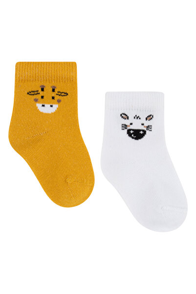 Miny Center Patterned Socket Socks