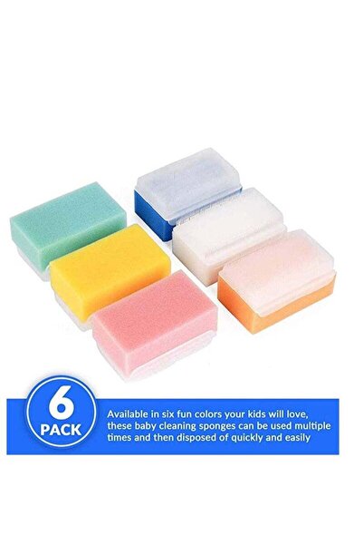 Generic Sensory Brush Processing Disorder Scrub Bristle Brushes 6 Pack Random Color