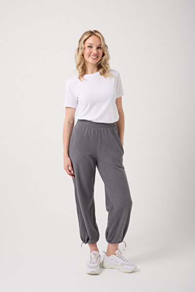 Silk & Spice Women's Thessaloniki Fabric Trousers with Elasticated Cuffs and Pockets