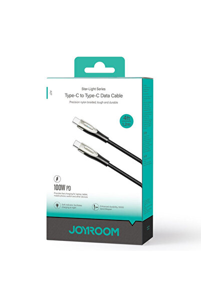 Joyroom Cablu Date si Incarcare (A31-CL3), USB-C la Lightning, PD30W, QC3.0, LED, 1.2m, Black