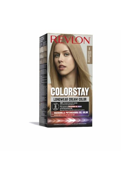 Revlon Colorstay Hair Dye, Shade Light Blonde No. 8