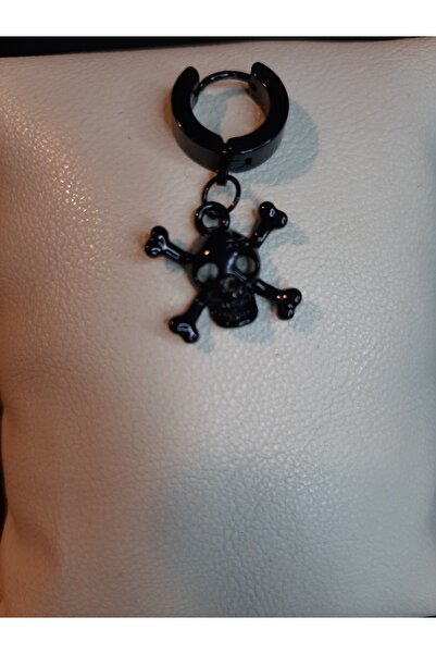 MRYart Skull Steel Men's Earrings Unisex