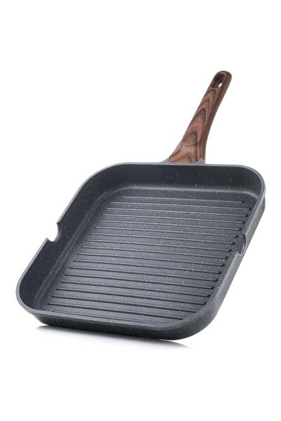 Arabest Nonstick Grill Pan for Stove Tops, Square Aluminum Griddle with Pour ...