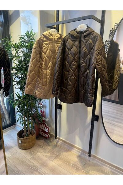 İkoll Φουσκωτό παλτό με κουκούλα