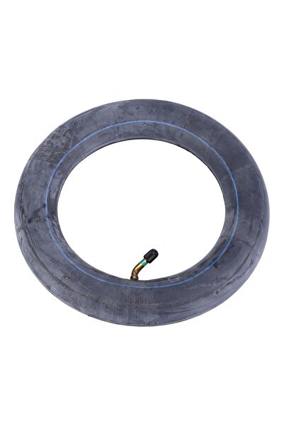 Generic أنبوب داخلي 10 × 2.5 مع صمام منحني للدراجات البخارية الكهربائية والدراجات الإلكترونية مقاس 10 بوصات (12 × 12 × 12 سم)