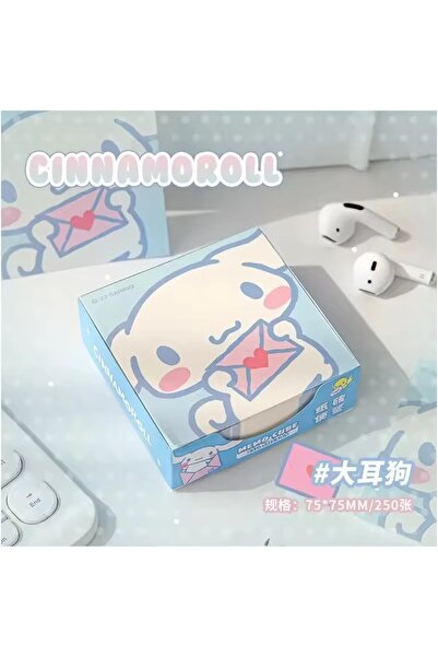 synshop Cinnamoroll Sevimli Tavşan Küp Blok Kare Not Defter Memo Pad Ödev 250...