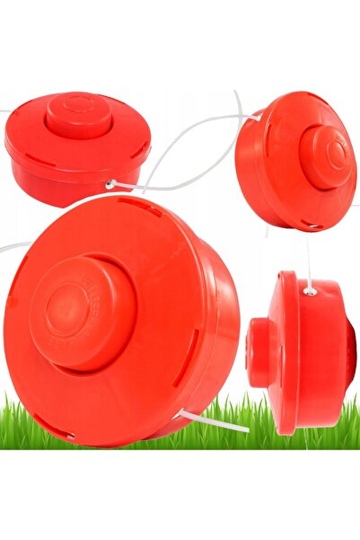 VERKE Cap trimmer mosor pentru motocoasa/motocositoare, filet interior 10 x 1.25, portocaliu,