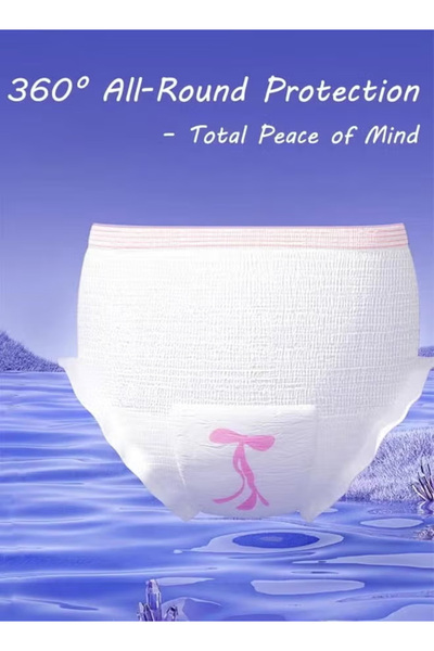 Generic Women's disposable period underwear, leak-proof, 360° protection, pull-up pant style
