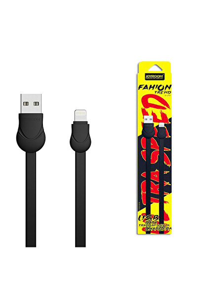 Joyroom Cablu Date si Incarcare (S-L121), USB-A la Lightning, Flat, 1m, Black