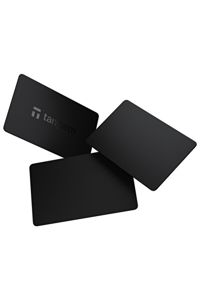 Tangem Wallet Stealth Edition Kripto Para Cüzdanı (Cold Wallet) 3'lü Kart