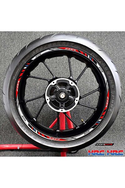 Redline Grafik Cbr HRC Reflektif Racing Jant Şeridi - CBR250 - CBR600 - CBR10...