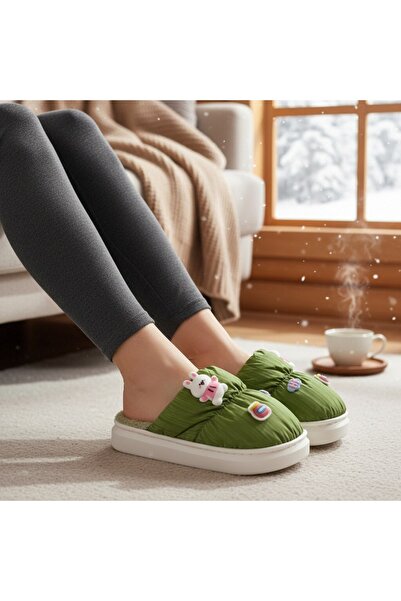 OEM Fluffy, warm and relaxing house slippers, cheerful slippers, for women, L713