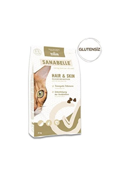 Sanabelle Hair Skin Sağlıklı Tüy Gelişimi İçin Yetişkin Kedi Maması 8 kg