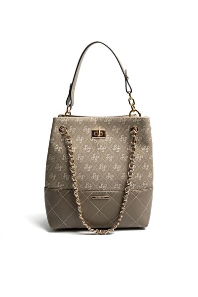 Silver Polo Silver & Polo Sp1262 Women's Shoulder Bag Monogram Y.Green