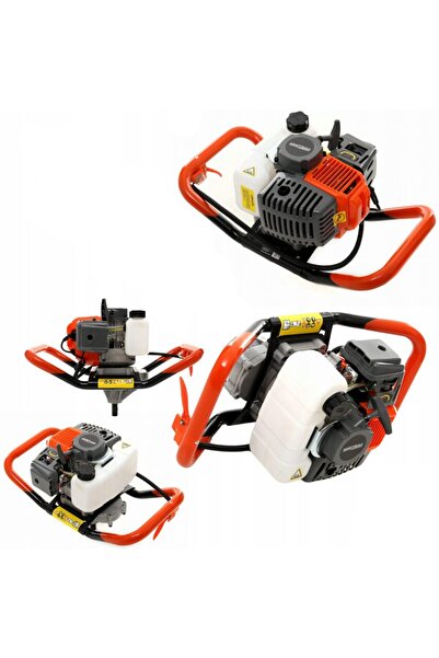 Kraft Motor drill, earth auger, 2-stroke engine, 4.41 kW 5.8 HP 8000 rpm, Kraf