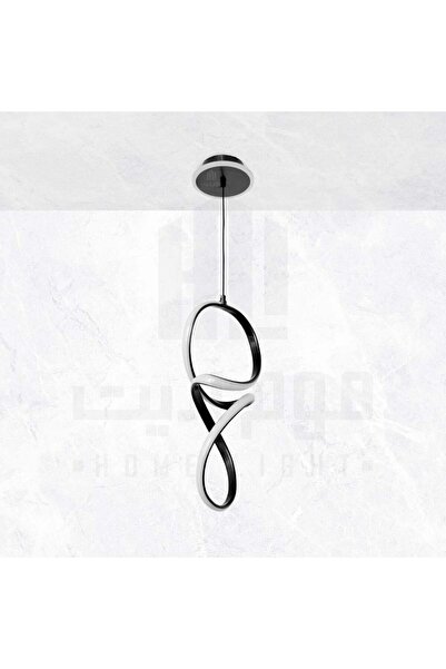 homelight معلقة مودرن ليد اسود - قاعدة مضيئة - موديل A