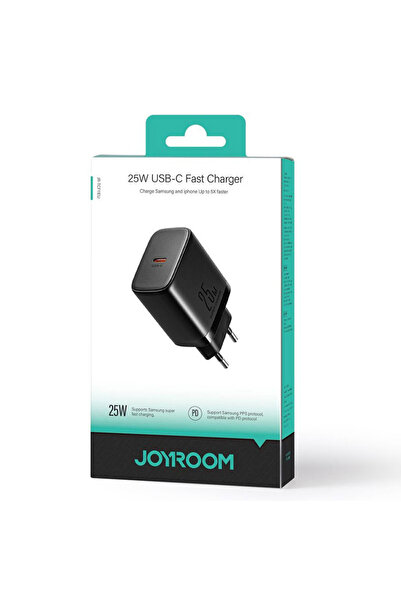 Joyroom Incarcator (JR-TCF11) Retea, 25W, 1xUSB-C, PD, Black