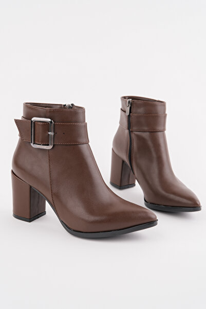 Madam Tarz Μπότες με χοντρό τακούνι OSİM