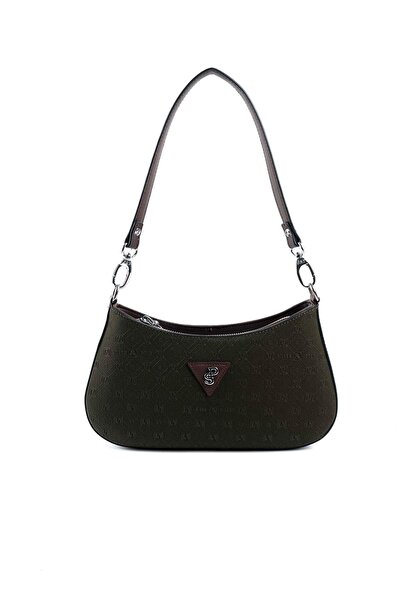 Silver Polo Silver & Polo Khaki - Brown Sp1251 Women's Shoulder Bag