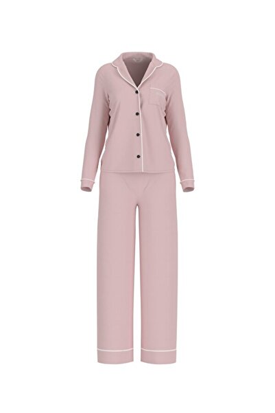 Guess Carlyn Kadın Modal Karışımlı Pijama Seti