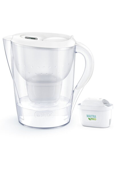 BRITA Marella filter jug, Maxtra Pro filter cartridge, 3.5 L, White