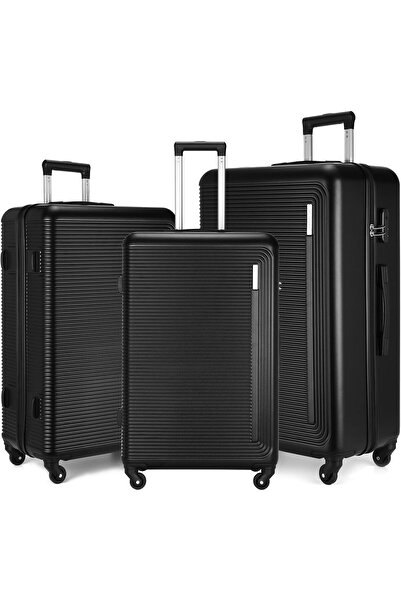 Kingon Luggage Sets(20/24/28In),Carry-on Luggage,ABS Hard Shell Travel Luggage Suitcase with Spinner Wheels