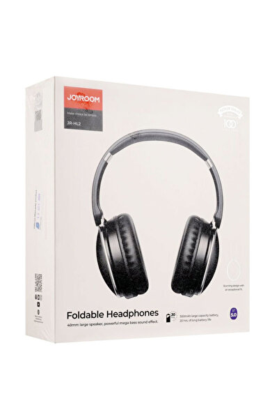 TelcoMag Joyroom (JR-HL2) - Casti Wireless, Over Ear, BT 5.0, StandBy, Black