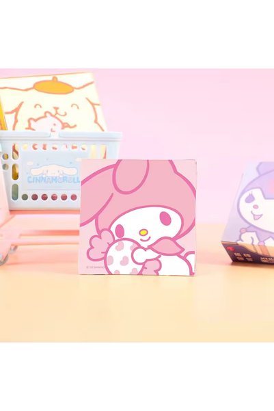 synshop My Melodi Melody Sevimli Tavşan Küp Blok Kare Not Defter Memo Pad Ödev 250 Yaprak 8*8 cm Hediyelik