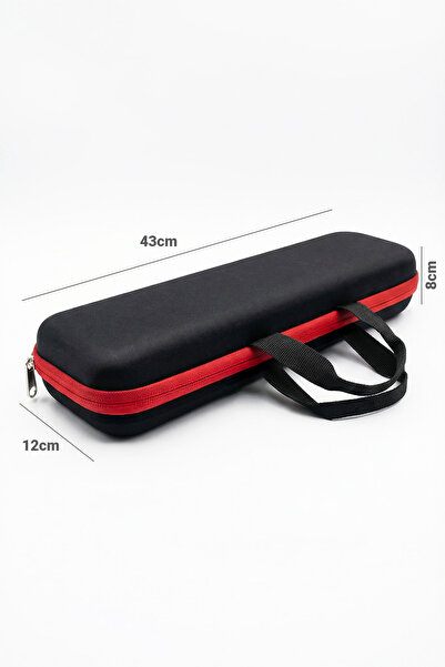 Arnee Hair Curler Straightener Carrying Case XL 43cm Waterproof Velcro Fastening Travel Makeup Bag