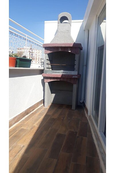 BARBEKÜ ÖZKOCA Bims Beton Barbekü 80'lik Gravel Model