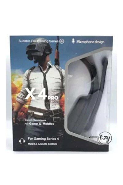 X4 Pro Pubg Mikrofonlu Kablolu Oyuncu Kulaklık