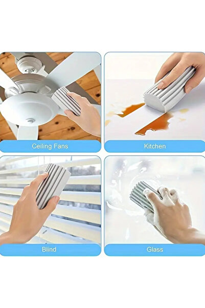 MaffStuff Magic Sponge for Universal Cleaning, Gray, 10.5 x 5.5 x 4.5 cm