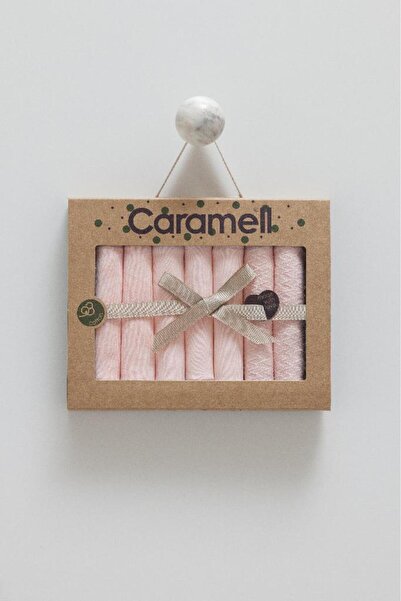 Caramell 100% Cotton Tiny Lace Handkerchief Crml.Mnd1894 Pink