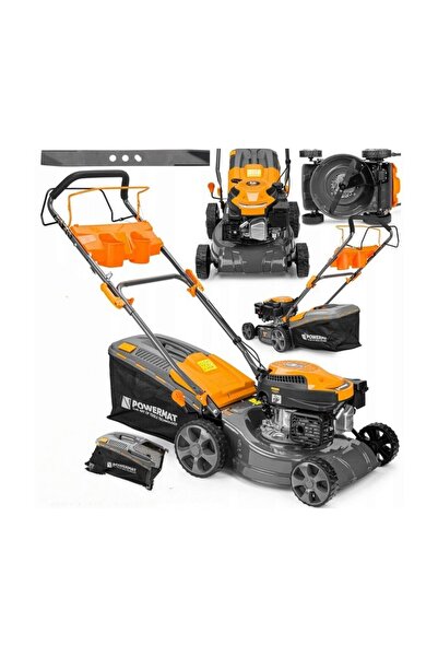 Powermat Masina de tuns iarba pe benzina 5CP,
