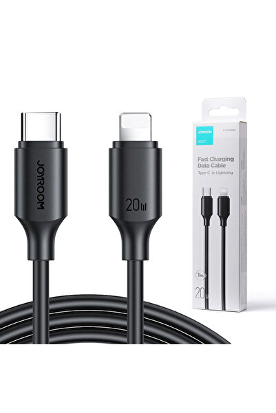 Joyroom Data and Charging Cable (S-CL020A9), USB-C to Lightning, PD20W, QC3.0, 1m, Black