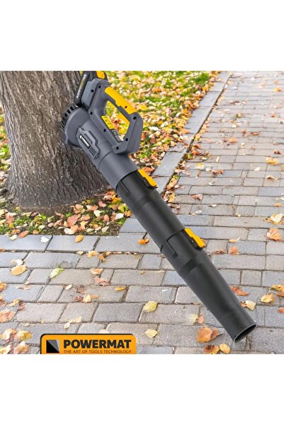 Powermat Leaf blower with 2Ah 21V battery, 260 km/h,
