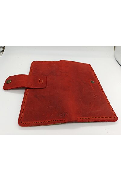 Mahfuz Cutting to Stitching All Handmade Real Leather Wallet 12 Cards 2 Large Space(19.4Cm*8.5Cm) Nlu100