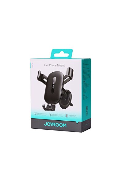 Joyroom Suport Auto (JR-ZS392), montaj Ventilatie, cleme laterale, Steel PullClip, Black