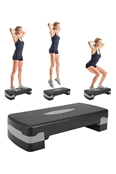 BLOOMING TIME Adjustable Aerobic Stepper Platform Trainer - Exercise Equipment for Women