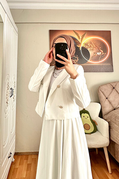 Stilife Σετ Πιρικάσε με Φούστα Λευκό