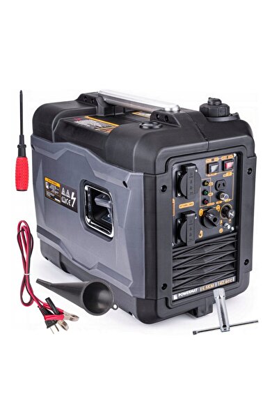 Powermat Generator curent electric 3000W, capacitate rezervor 4 litri, motor in 4 timpi, putere 5.5cp, stabi
