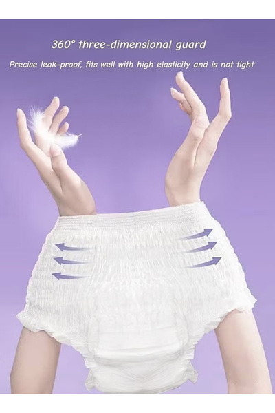 Generic Women's disposable period underwear, leak-proof, 360° protection, pull-up pant style