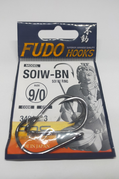 Fudo 3401 Soi Black Nikel İğne 9/0