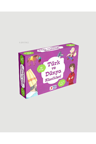Yuva Yayınları 3. ve 4. Sınıflar için Türk ve Dünya Klasikleri (10 Kitap) Kol...