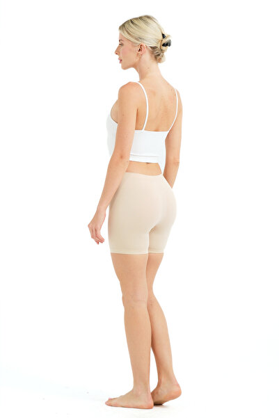 JUSTEVER Nahtlose, druckfreie lange Slips, Damen-Boxershorts – Vela