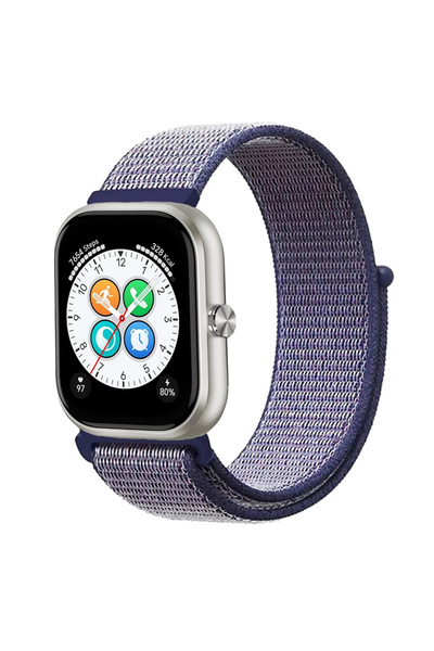 KRETON Honor Choice Watch ile Uyumlu Kordon Cırt Cırtlı Spor Kumaş Kayış