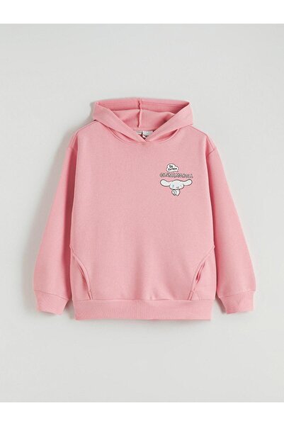 LC Waikiki Peak New Season Cinnamoroll cu imprimeu Hanorac gros pentru fete t...