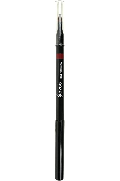SAVOO Lip Liner - Creamy Long-Lasting Pencil (Hello Terracotta)